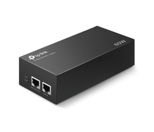 TP-Link Injector PoE++ 1Gbit (LAN+DC -> PoE 60W) nadajnik - 1212454 - zdjęcie